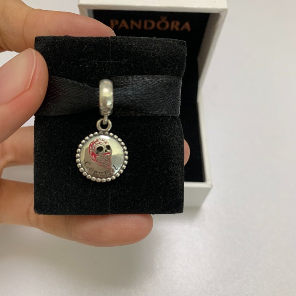 Pandora Cozumel Mexico Skull Charm